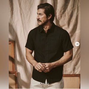 Men’s Buck Mason - Draped Twill Short Sleeve One Pocket Shirt